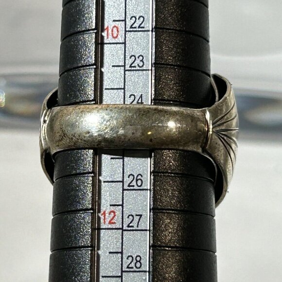 Cody Hunter CH Eagle Black Onyx Navajo NOS Sterling Mens Ring Sz 11 - Picture 12 of 12